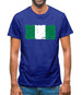 Nigeria Grunge Style Flag Mens T-Shirt Nigeria Grunge Style Flag Mens T-Shirt