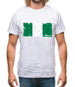 Nigeria Grunge Style Flag Mens T-Shirt Nigeria Grunge Style Flag Mens T-Shirt