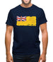 Niue Grunge Style Flag Mens T-Shirt Niue Grunge Style Flag Mens T-Shirt