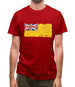 Niue Grunge Style Flag Mens T-Shirt Niue Grunge Style Flag Mens T-Shirt