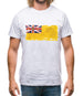Niue Grunge Style Flag Mens T-Shirt Niue Grunge Style Flag Mens T-Shirt