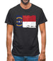 North Carolina Grunge Style Flag Mens T-Shirt North Carolina Grunge Style Flag Mens T-Shirt