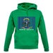 North Dakota  Barcode Style Flag unisex hoodie North Dakota  Barcode Style Flag unisex hoodie