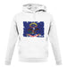 North Dakota Grunge Style Flag unisex hoodie North Dakota Grunge Style Flag unisex hoodie
