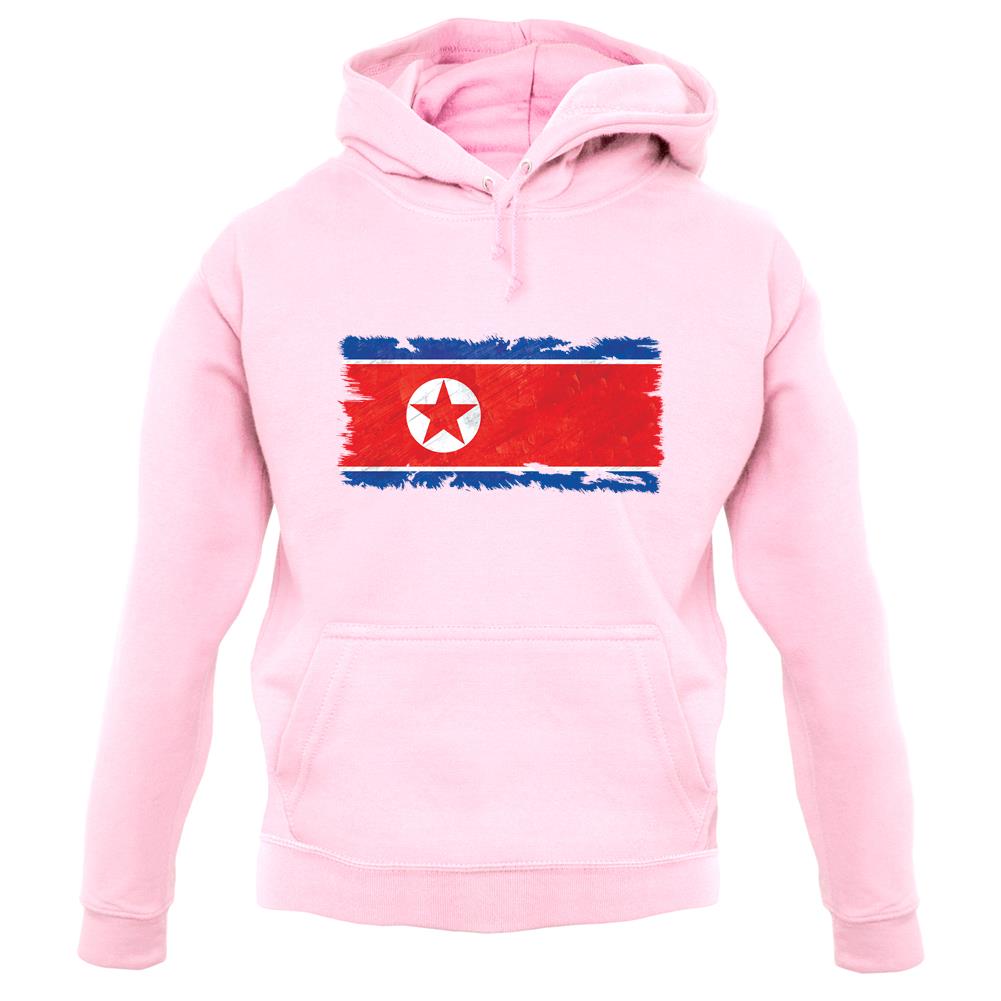 North Korea Grunge Style Flag unisex hoodie North Korea Grunge Style Flag unisex hoodie