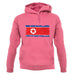 North Korea Grunge Style Flag unisex hoodie North Korea Grunge Style Flag unisex hoodie
