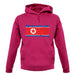 North Korea Grunge Style Flag unisex hoodie North Korea Grunge Style Flag unisex hoodie