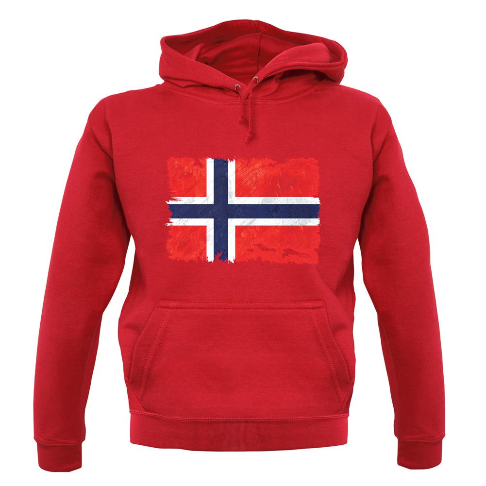 Norway Grunge Style Flag unisex hoodie Norway Grunge Style Flag unisex hoodie