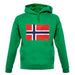 Norway Grunge Style Flag unisex hoodie Norway Grunge Style Flag unisex hoodie