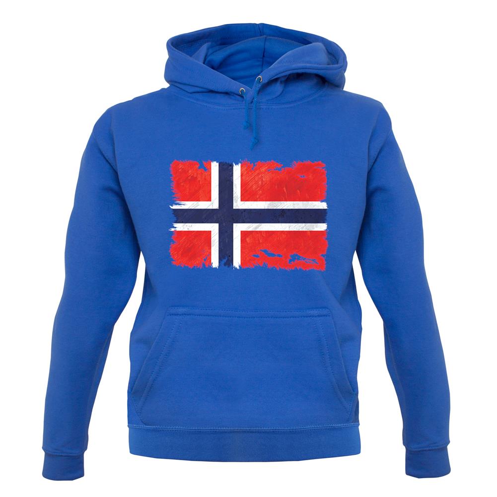 Norway Grunge Style Flag unisex hoodie Norway Grunge Style Flag unisex hoodie