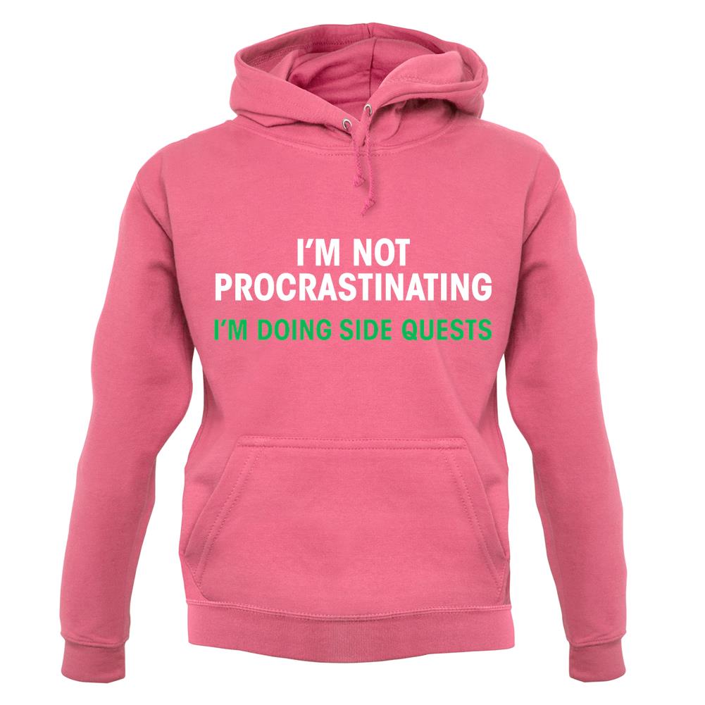 Not Procrastinatin, Doing Side Quests Unisex Hoodie Not Procrastinatin, Doing Side Quests Unisex Hoodie