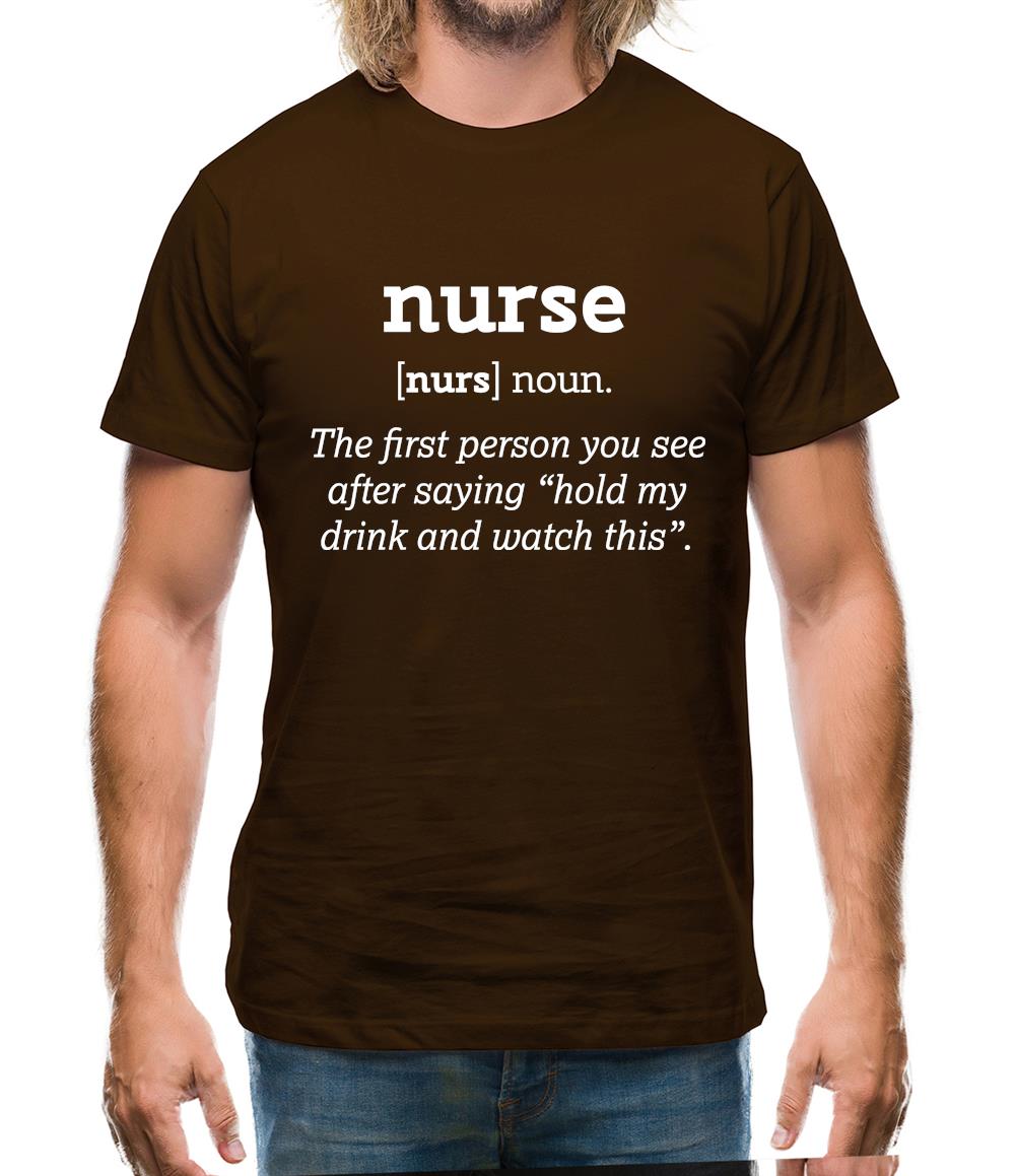 Nurse Definition Mens T-Shirt Nurse Definition Mens T-Shirt