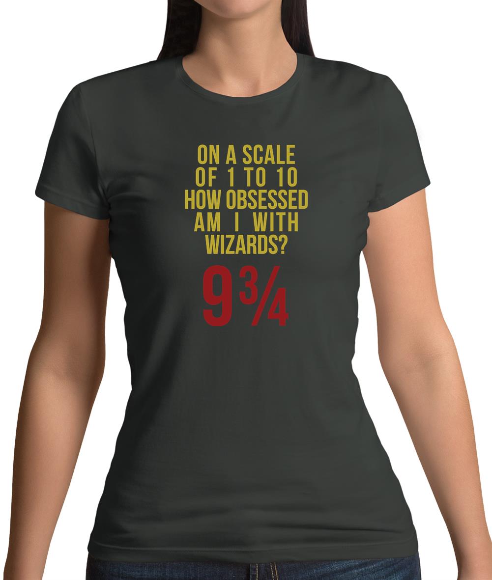 Obsessed With Wizards Womens T-Shirt Obsessed With Wizards Womens T-Shirt