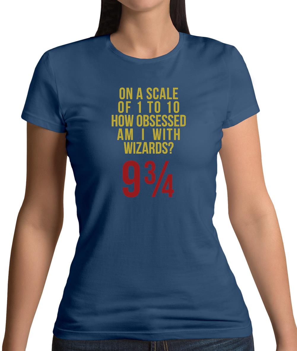 Obsessed With Wizards Womens T-Shirt Obsessed With Wizards Womens T-Shirt
