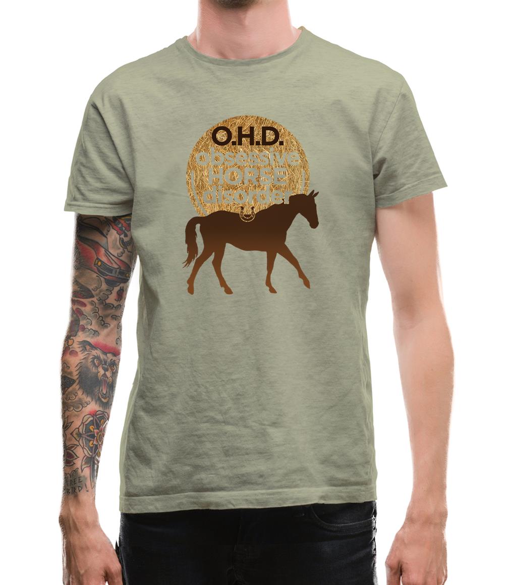 Obsessive Horse Disorder Mens T-Shirt Obsessive Horse Disorder Mens T-Shirt