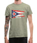 Ohio Barcode Style Flag Mens T-Shirt Ohio Barcode Style Flag Mens T-Shirt