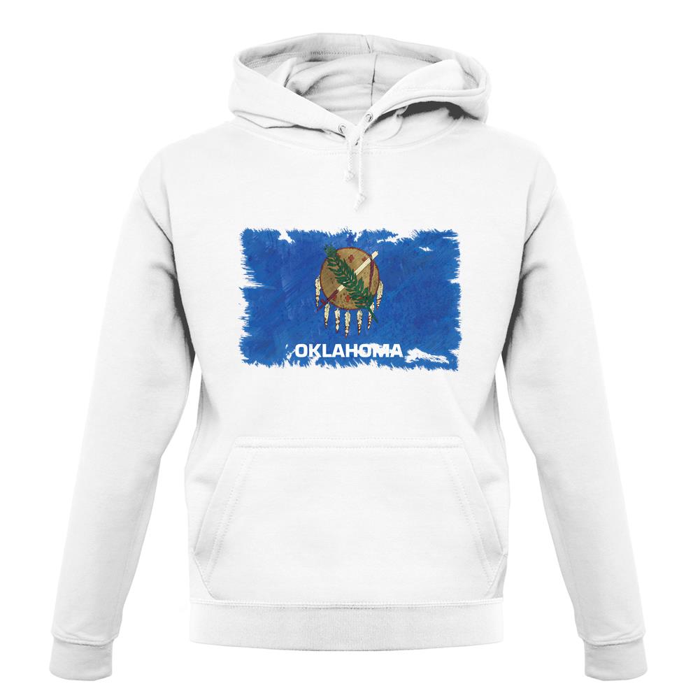 Oklahoma Grunge Style Flag unisex hoodie Oklahoma Grunge Style Flag unisex hoodie