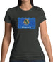 Oklahoma Grunge Style Flag Womens T-Shirt Oklahoma Grunge Style Flag Womens T-Shirt