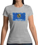 Oklahoma Grunge Style Flag Womens T-Shirt Oklahoma Grunge Style Flag Womens T-Shirt