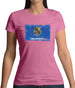 Oklahoma Grunge Style Flag Womens T-Shirt Oklahoma Grunge Style Flag Womens T-Shirt