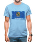 Oklahoma Grunge Style Flag Mens T-Shirt Oklahoma Grunge Style Flag Mens T-Shirt