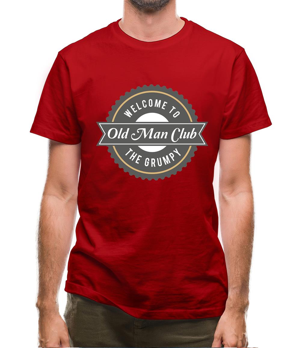 Old Man Club Mens T-Shirt Old Man Club Mens T-Shirt