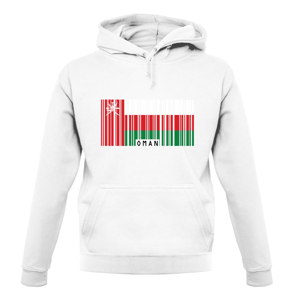 Oman Barcode Style Flag unisex hoodie Oman Barcode Style Flag unisex hoodie
