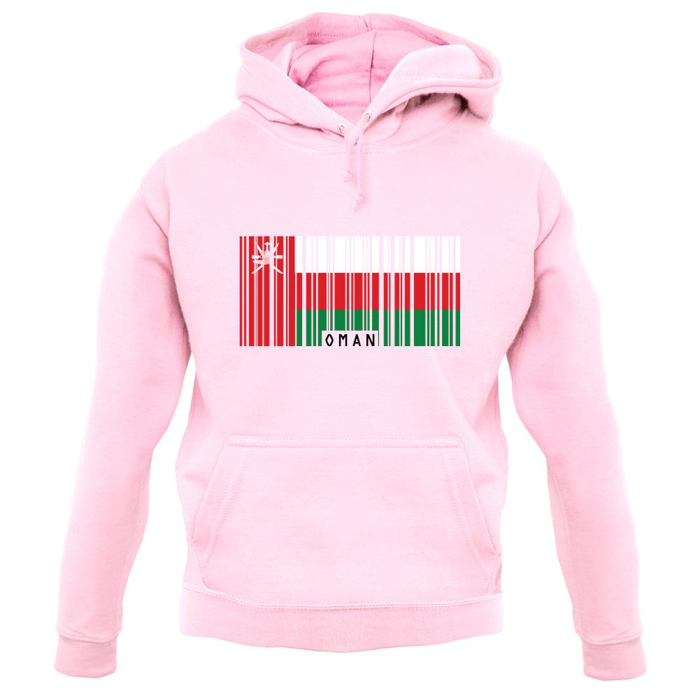 Oman Barcode Style Flag unisex hoodie Oman Barcode Style Flag unisex hoodie