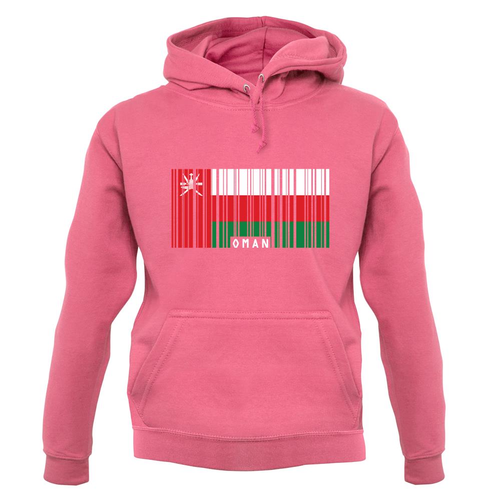 Oman Barcode Style Flag unisex hoodie Oman Barcode Style Flag unisex hoodie