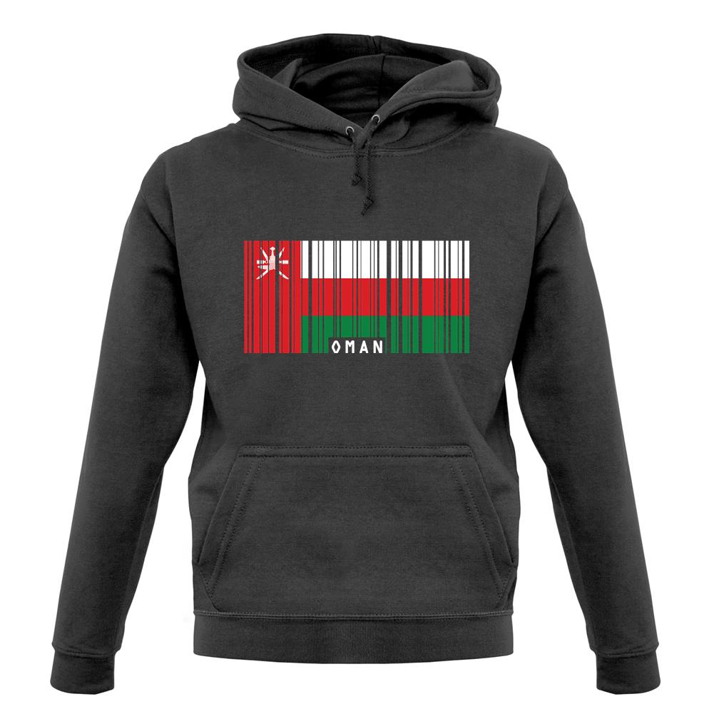 Oman Barcode Style Flag unisex hoodie Oman Barcode Style Flag unisex hoodie