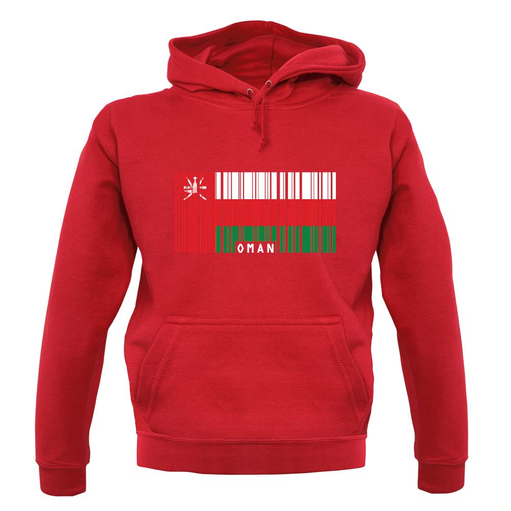 Oman Barcode Style Flag unisex hoodie Oman Barcode Style Flag unisex hoodie