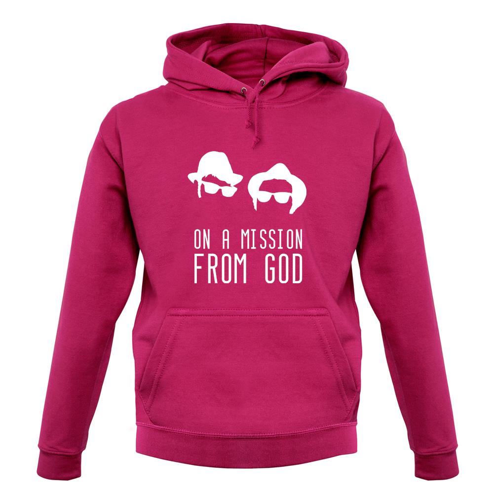 On A Mission From God unisex hoodie On A Mission From God unisex hoodie