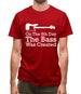 On The 8th Day The Bass Was Created Mens T-Shirt On The 8th Day The Bass Was Created Mens T-Shirt