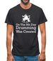On The 8th Day Drumming Was Created Mens T-Shirt On The 8th Day Drumming Was Created Mens T-Shirt