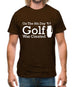 On The 8th Day Golf Was Created Mens T-Shirt On The 8th Day Golf Was Created Mens T-Shirt