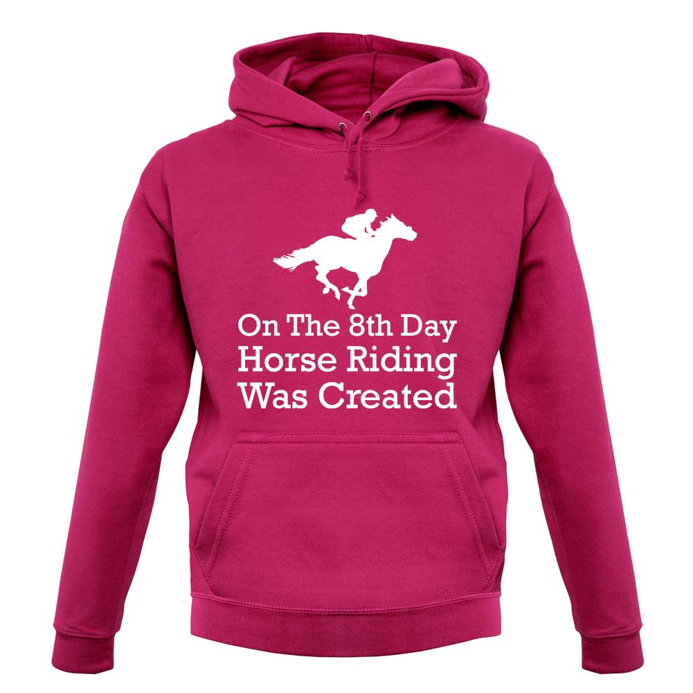 On The 8th Day Horse Riding Was Created unisex hoodie On The 8th Day Horse Riding Was Created unisex hoodie
