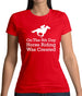 On The 8th Day Horse Riding Was Created Womens T-Shirt On The 8th Day Horse Riding Was Created Womens T-Shirt