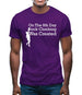 On The 8th Day Rock Climbing Was Created Mens T-Shirt On The 8th Day Rock Climbing Was Created Mens T-Shirt