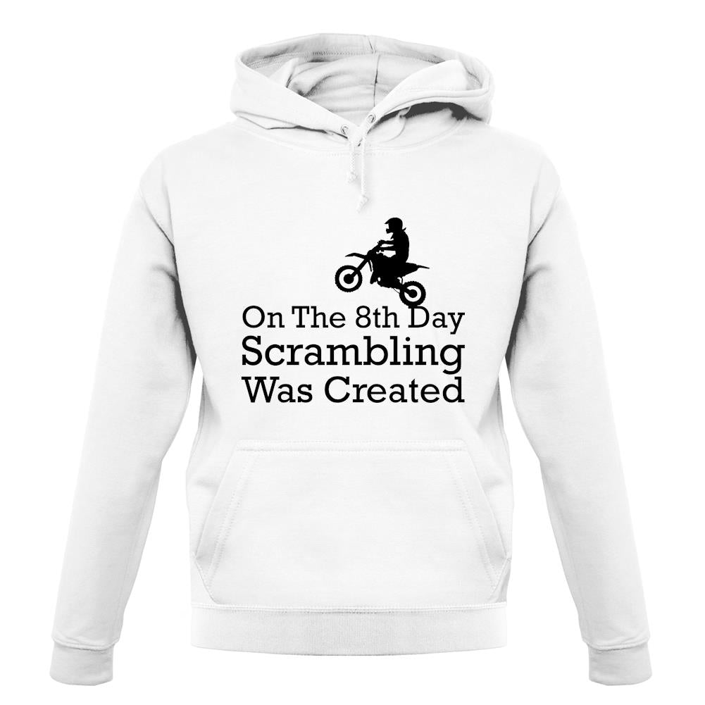 On The 8th Day Scrambling Was Created unisex hoodie On The 8th Day Scrambling Was Created unisex hoodie