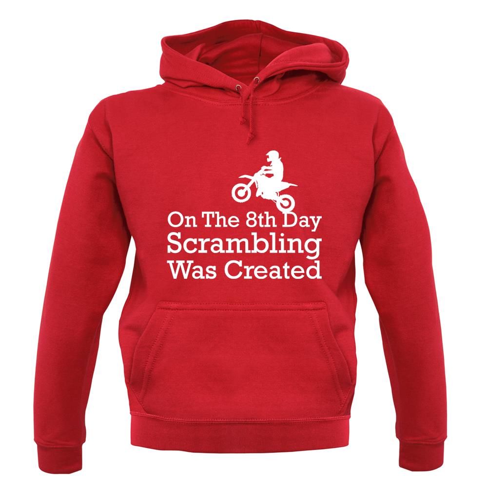 On The 8th Day Scrambling Was Created unisex hoodie On The 8th Day Scrambling Was Created unisex hoodie