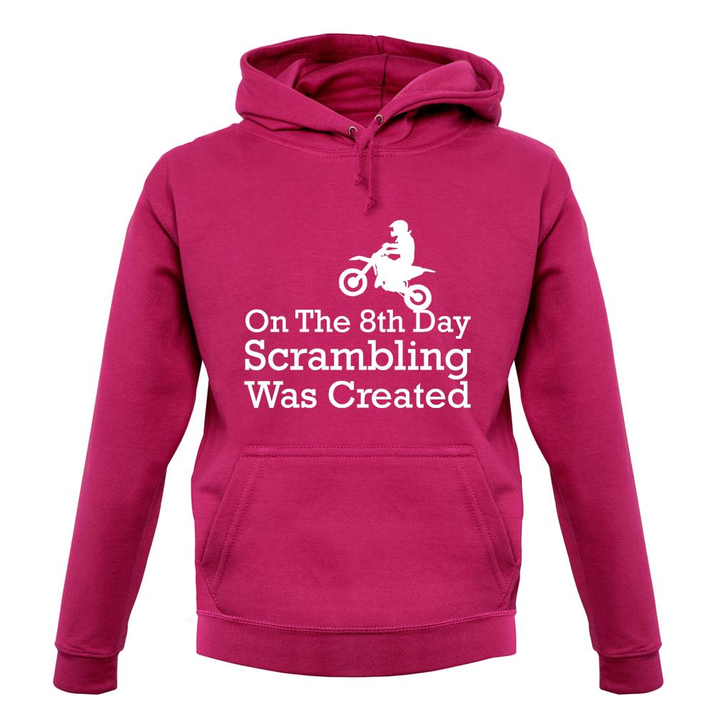 On The 8th Day Scrambling Was Created unisex hoodie On The 8th Day Scrambling Was Created unisex hoodie