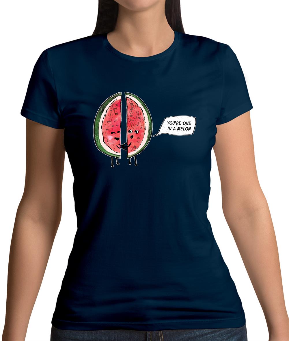 One In A Water Melon Womens T-Shirt One In A Water Melon Womens T-Shirt