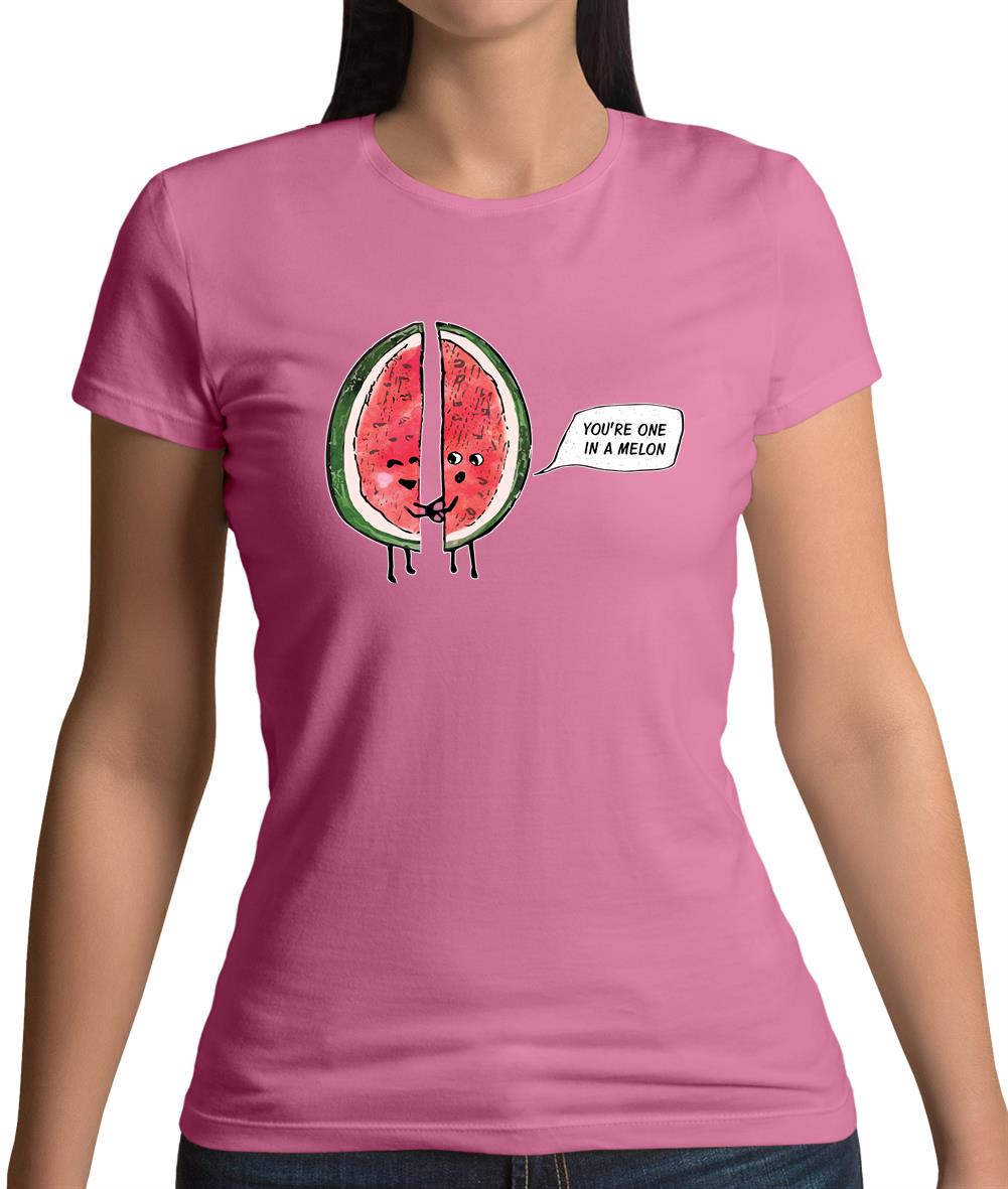 One In A Water Melon Womens T-Shirt One In A Water Melon Womens T-Shirt