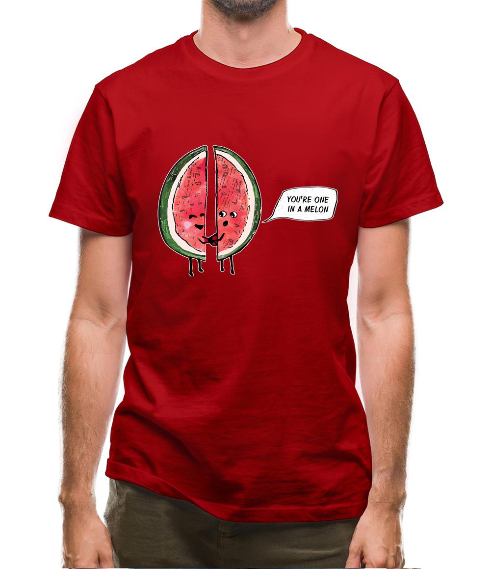 One In A Water Melon Mens T-Shirt One In A Water Melon Mens T-Shirt