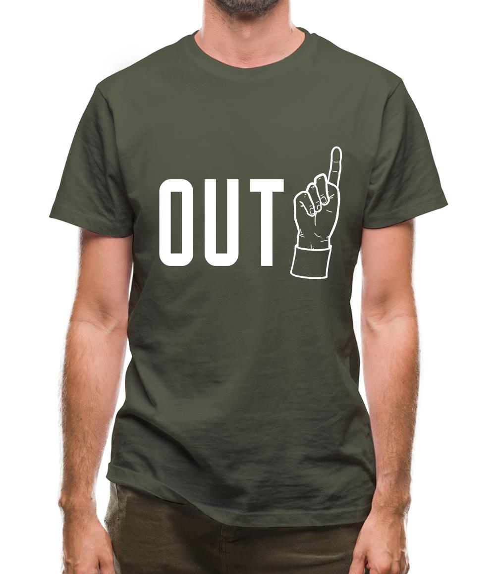 Out! Mens T-Shirt Out! Mens T-Shirt
