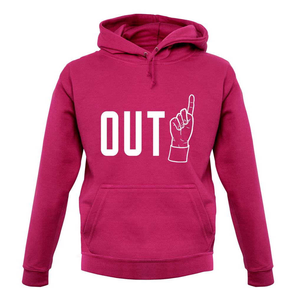 Out! unisex hoodie Out! unisex hoodie