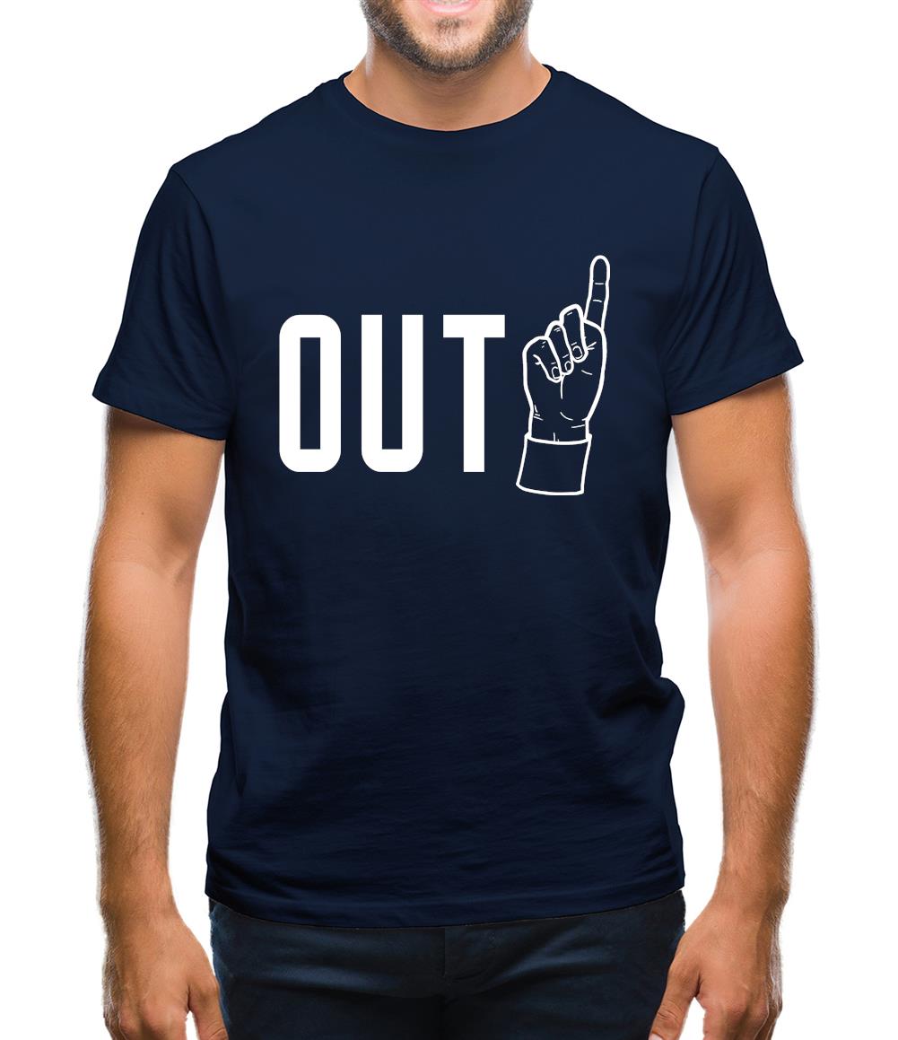 Out! Mens T-Shirt Out! Mens T-Shirt