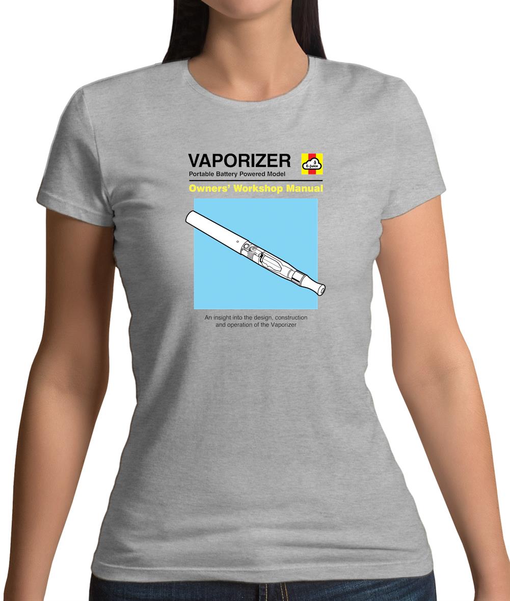 Vaporizer Owners' Manual Womens T-Shirt Vaporizer Owners' Manual Womens T-Shirt