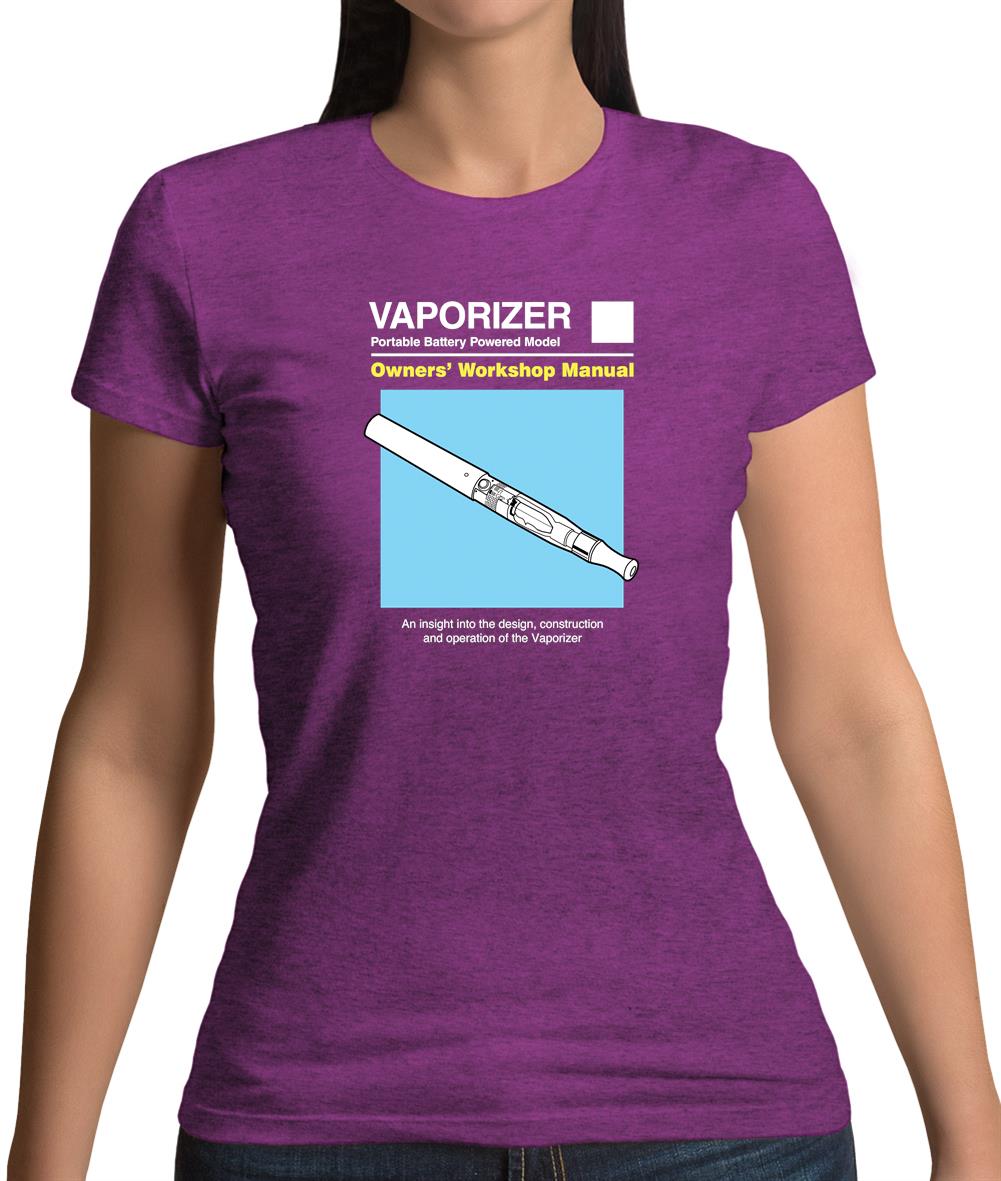 Vaporizer Owners' Manual Womens T-Shirt Vaporizer Owners' Manual Womens T-Shirt
