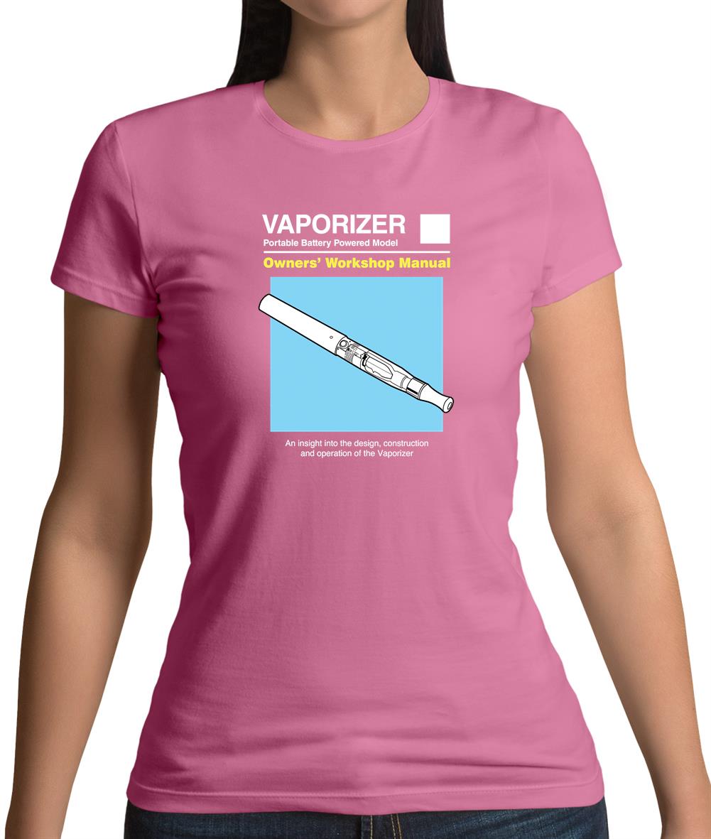 Vaporizer Owners' Manual Womens T-Shirt Vaporizer Owners' Manual Womens T-Shirt